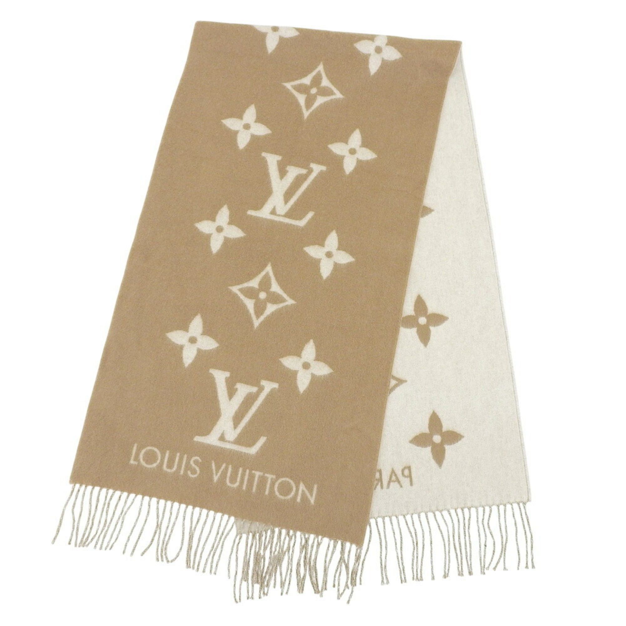Louis Vuitton Louis Vuitton Monogram Echarpe Reykjavik M76067 Scarf/Stole, Cashmere, Large Size Size ONE SIZE - 1 Thumbnail