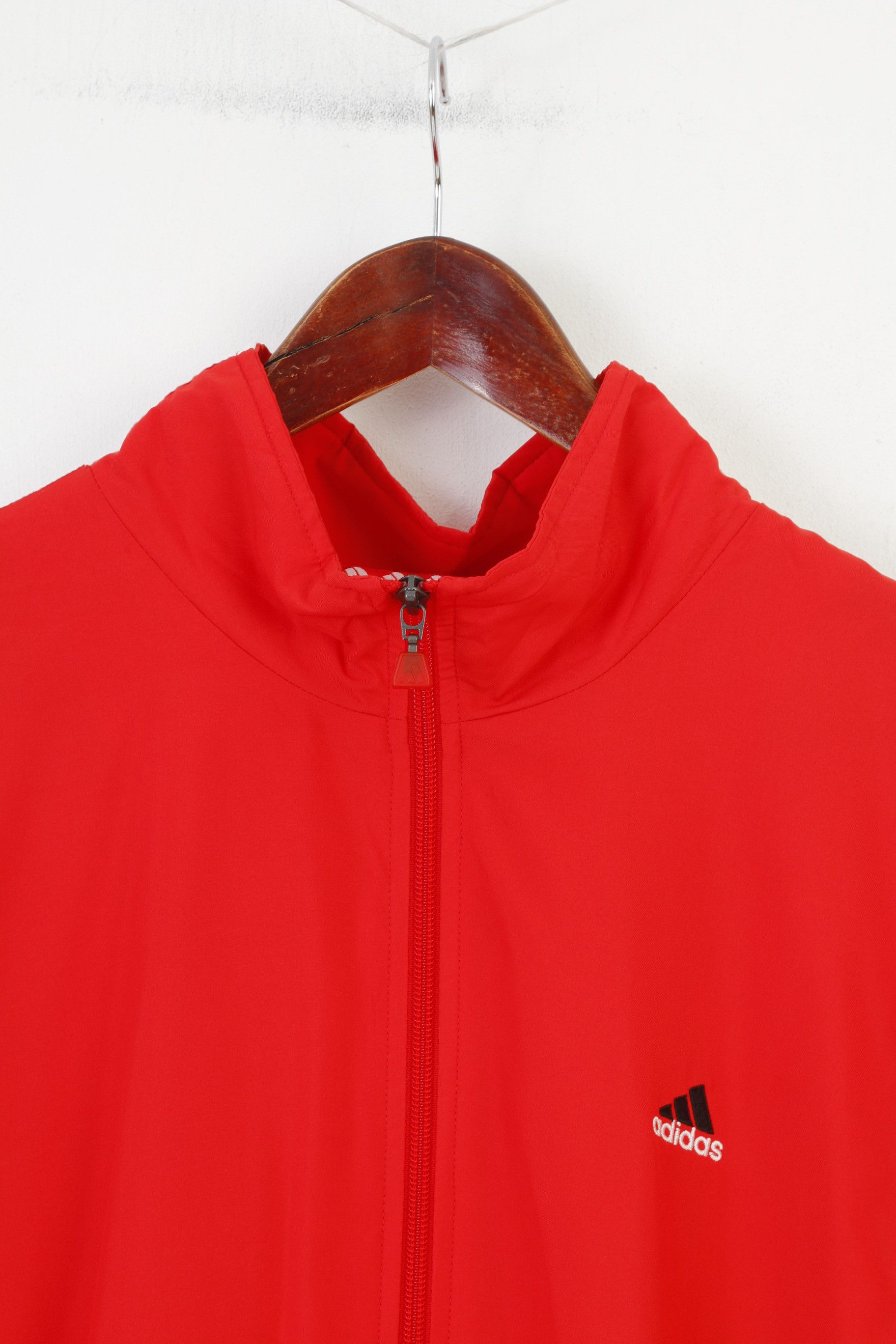 Adidas Adidas Men L 54 Jacket Red Sportswear Boxing 0060 Size US L / EU 52-54 / 3 - 2 Thumbnail