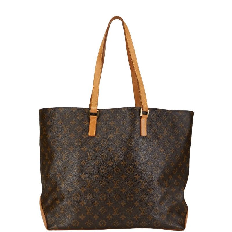 Louis Vuitton Louis Vuitton Louis Vuitton Monogram Cabas Alto Tote Bag M51152 Brown PVC Leather Canvas Tote Bag M51152 in Very Good Condition Size ONE SIZE - 1 Thumbnail