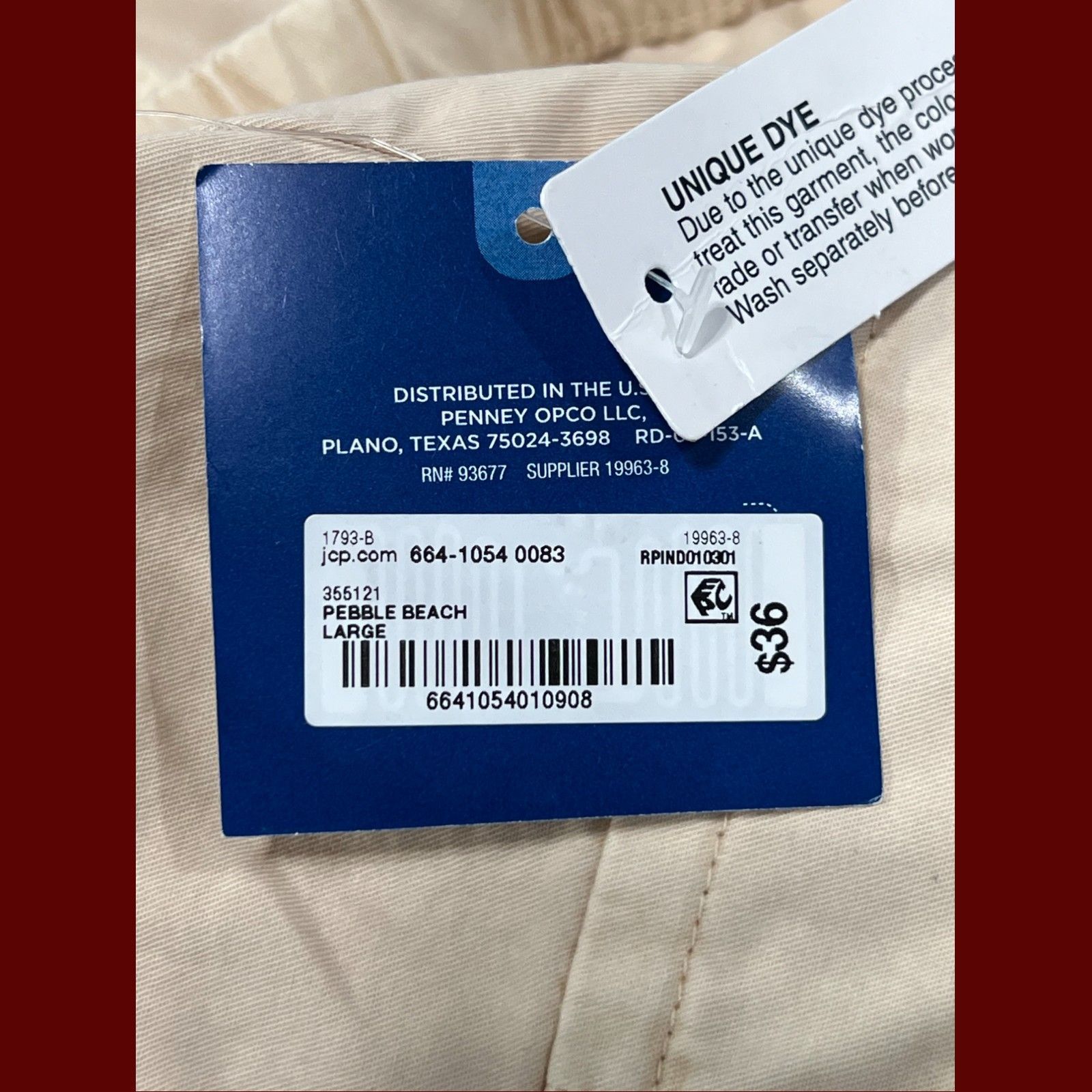 Arizona Jean Co. Arizona - Women's Low Rise Pull-On Short Juniors - Beige - L Size 37" - 10 Thumbnail