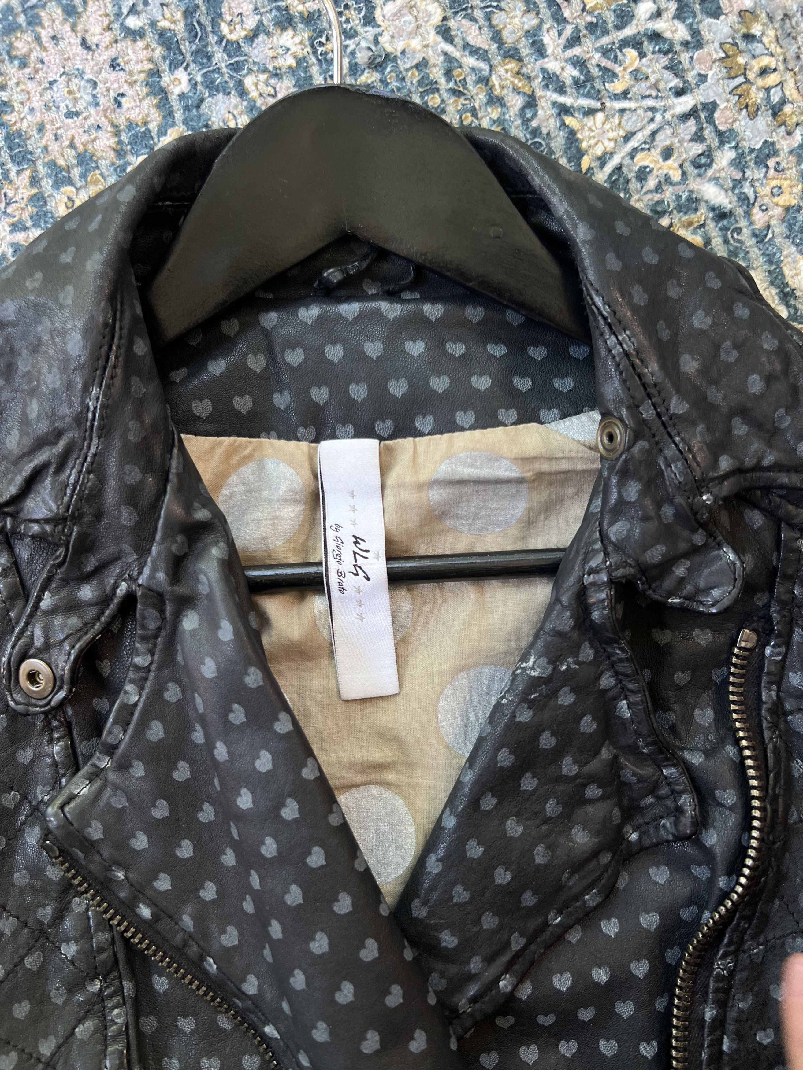 Giorgio Brato Leather jacket WLG by Giorgio Brato Size S / US 4 / IT 40 - 2 Thumbnail