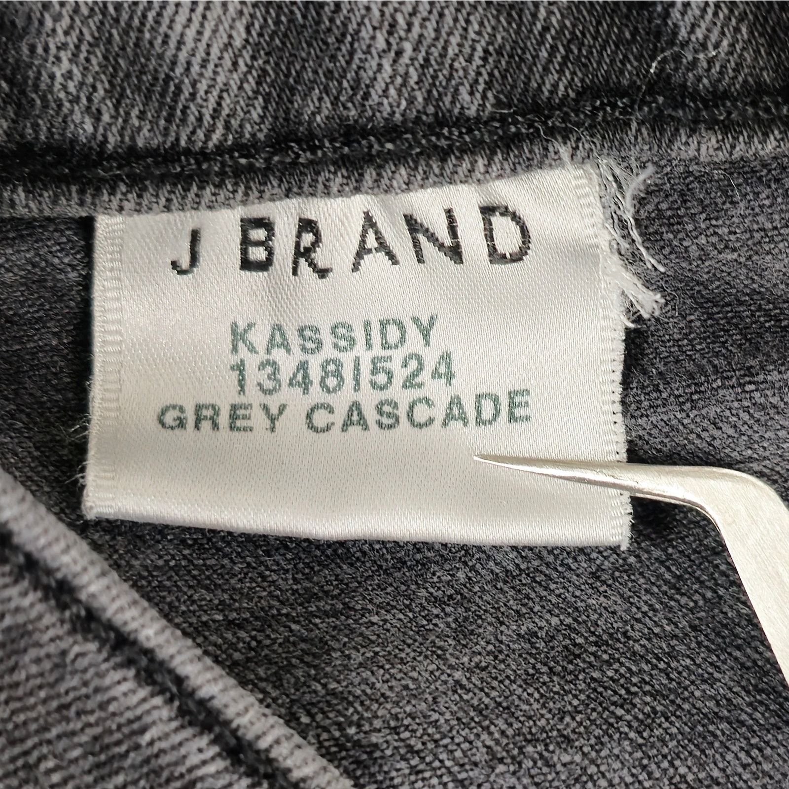 J Brand J Brand Jeans Womens Size 26 Kassidy Grey Cascade Size 26" / US 2 / IT 38 - 9 Thumbnail