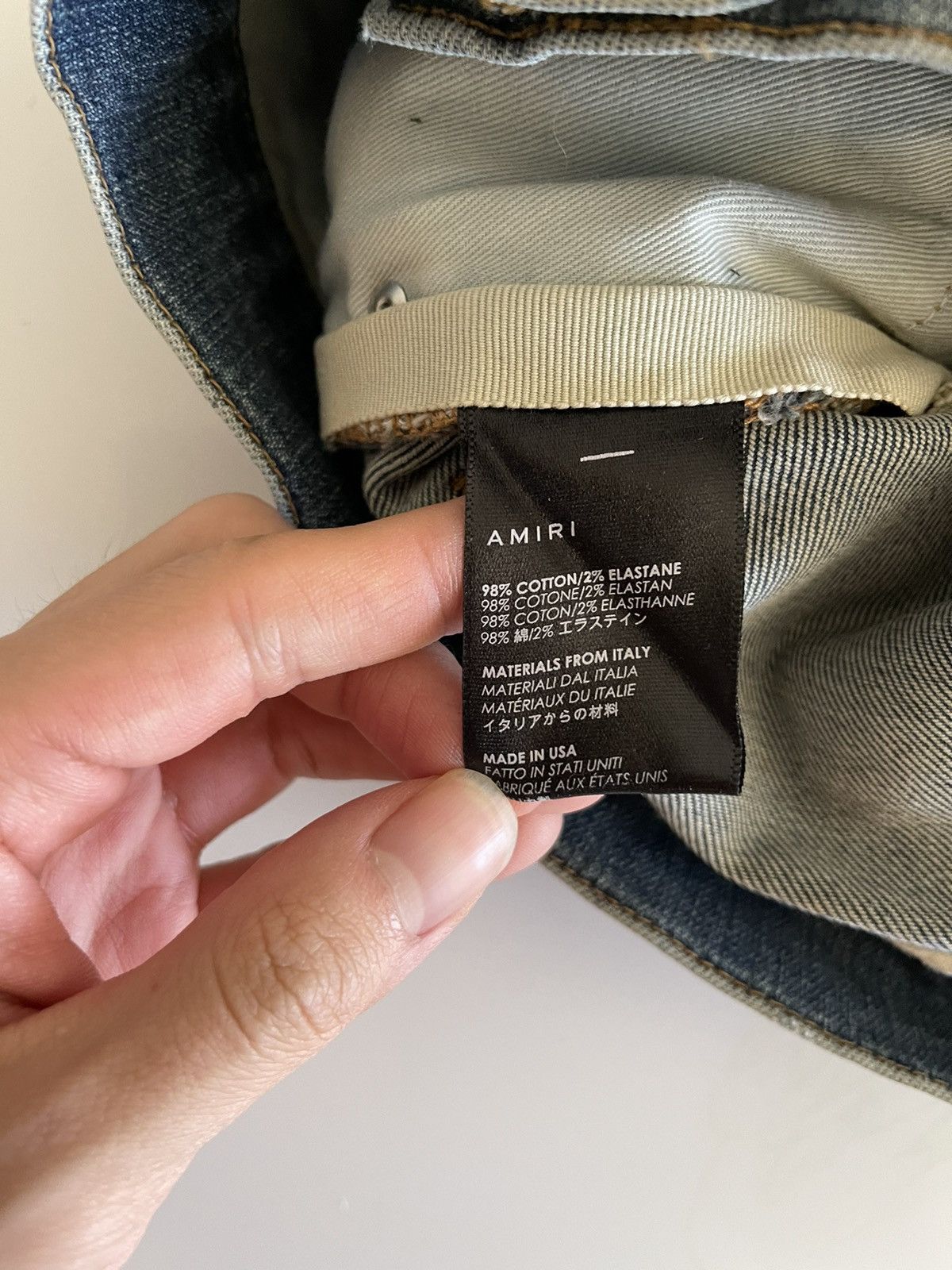 Amiri 2018 Art Patch Jeans Size US 30 / EU 46 - 5 Thumbnail