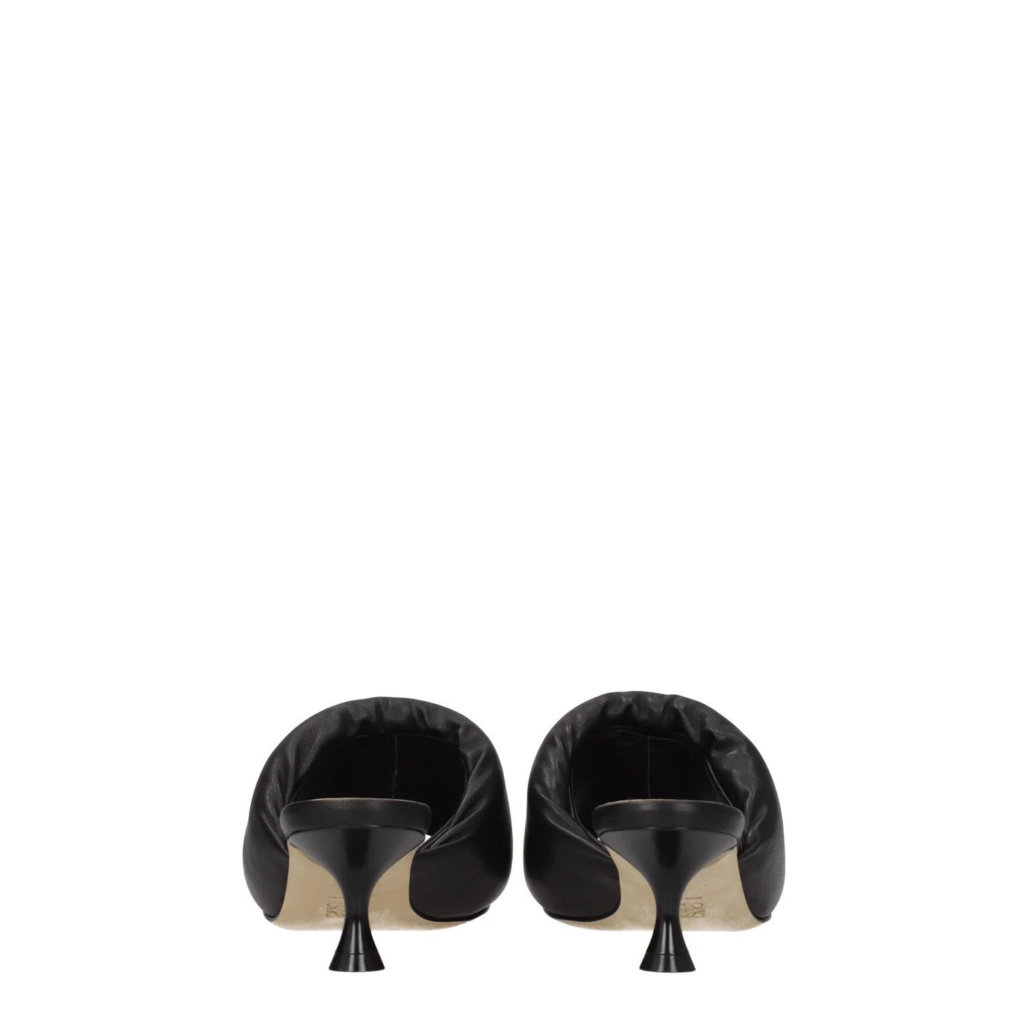 Loewe ob1o1e1124 Leather Sandals in Black Size US 6 / IT 36 - 5 Thumbnail