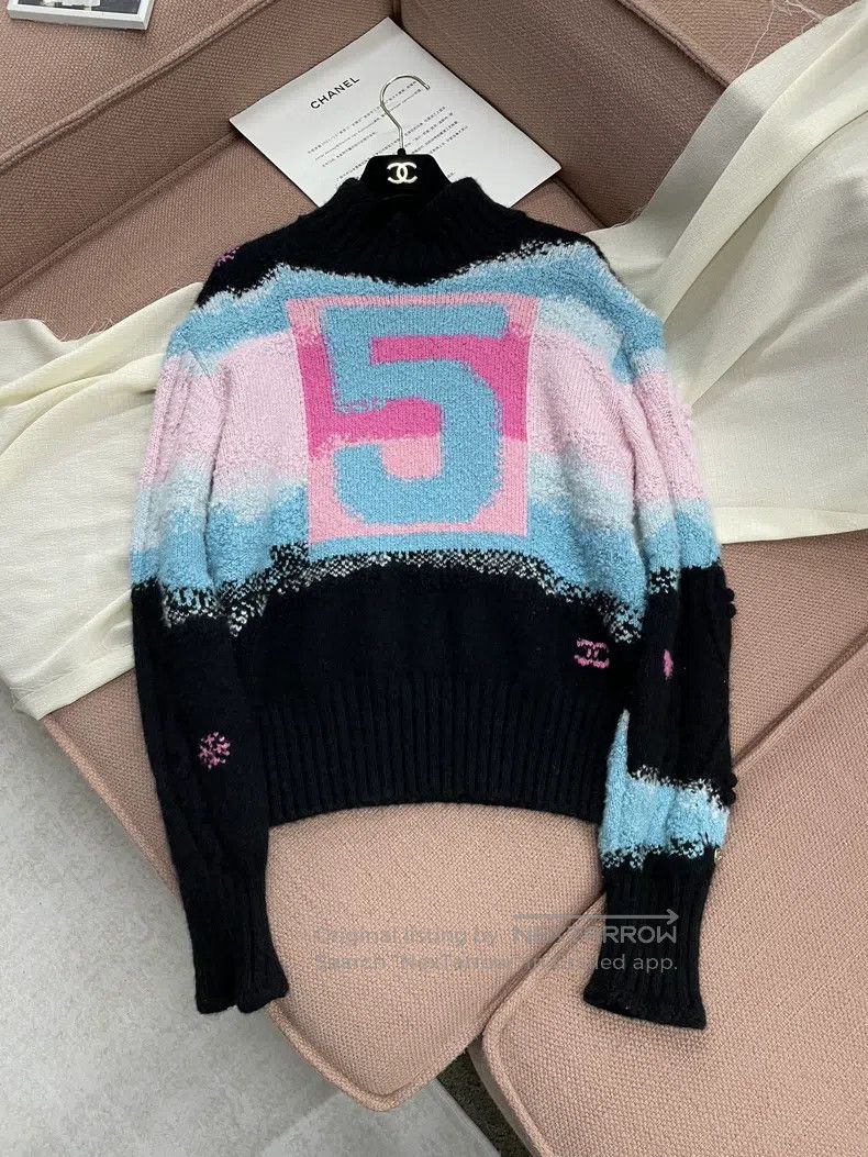 Chanel Chanel Ski series cashmere sweater Size XS / US 0-2 / IT 36-38 - 1 Thumbnail