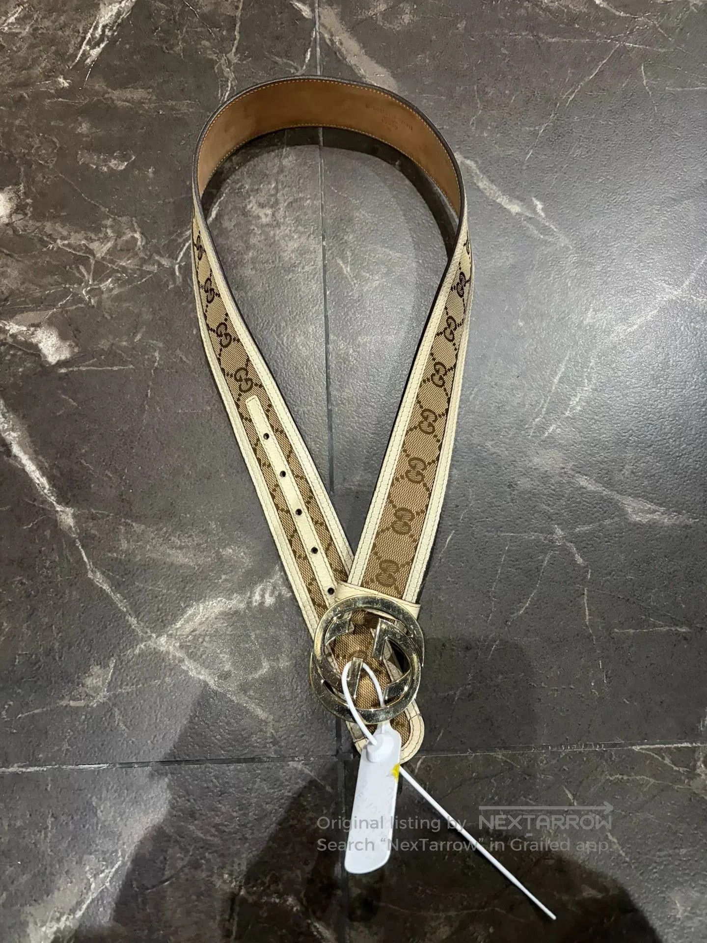 Gucci Gucci GG Classic Monogram Belt. Size ONE SIZE - 1 Thumbnail