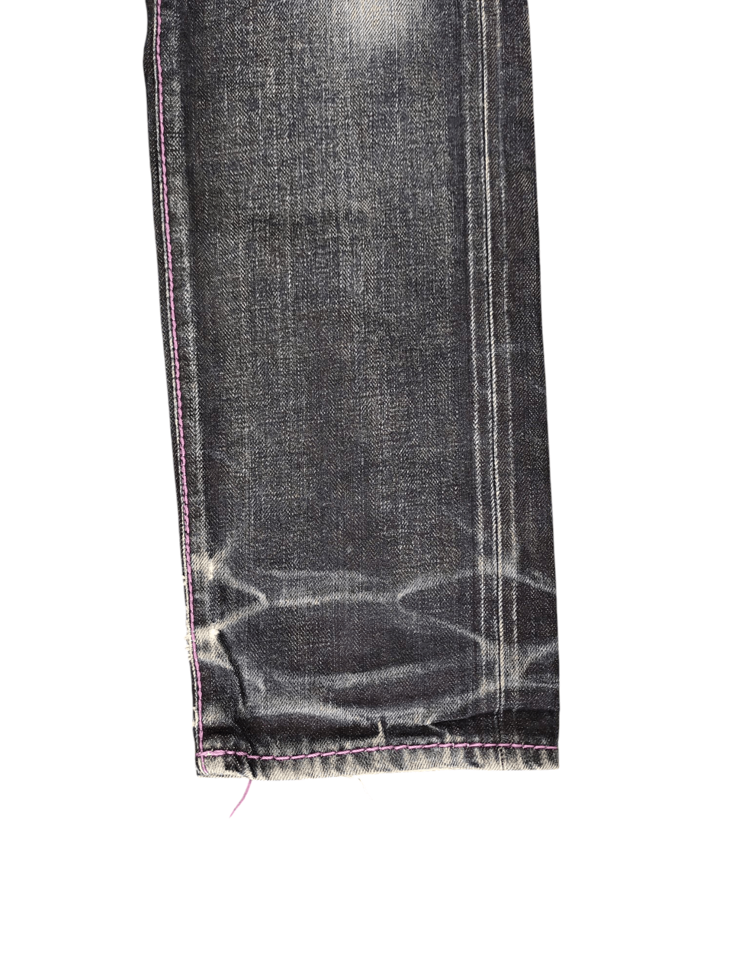 If Six Was Nine Vintage Kohji Niwa Japan Clawmark Distress Selvedge Jeans Size US 29 - 6 Thumbnail