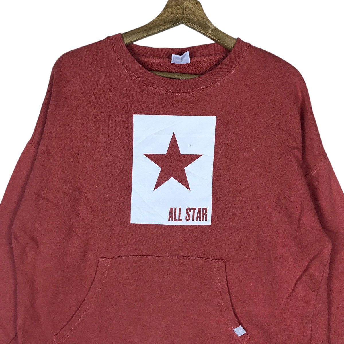 Converse Vintage Converse All Star Pullover Jumper Sweatshirt Size US M / EU 48-50 / 2 - 2 Thumbnail