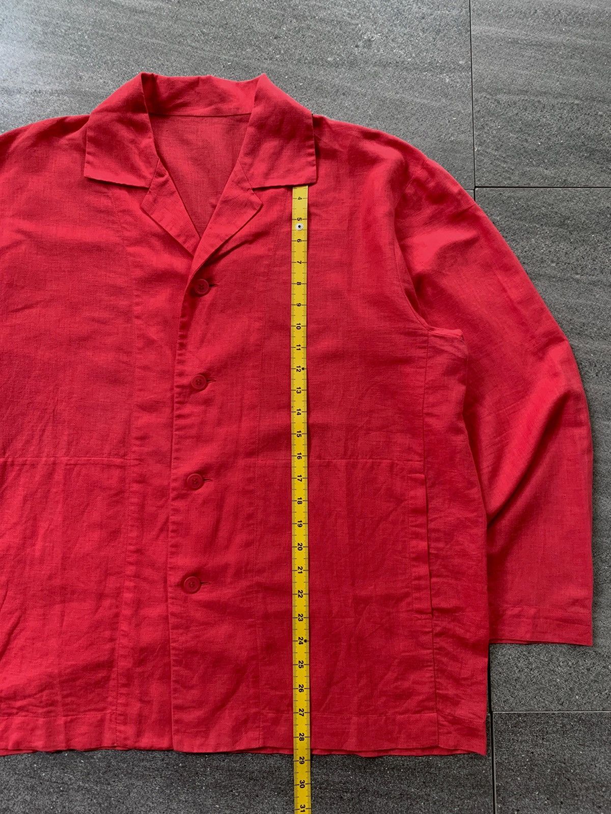 Homme Plisse Issey Miyake FREE TAX!l Homme Plisse Open Collar Shirt/Jacket Size US L / EU 52-54 / 3 - 10 Thumbnail