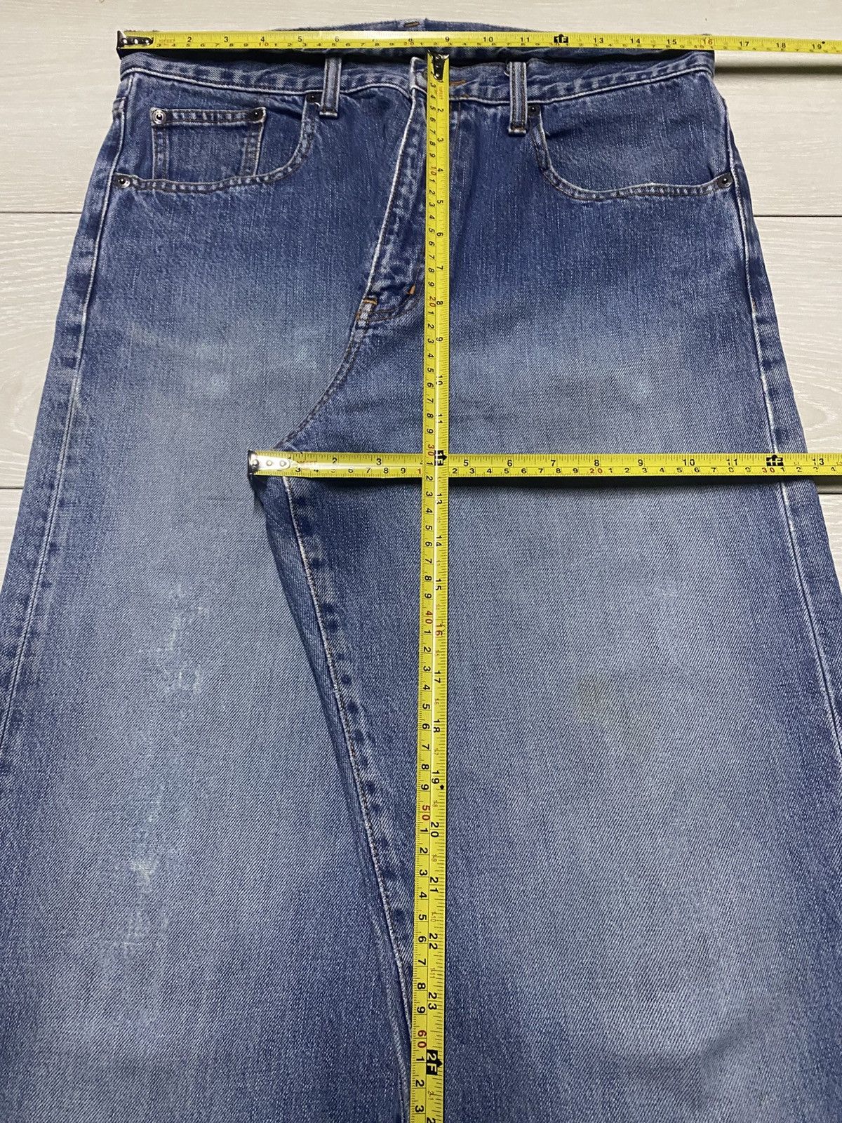 Bape × Vans Vans Denim Baggy Jeans Size US 32 / EU 48 - 15 Thumbnail