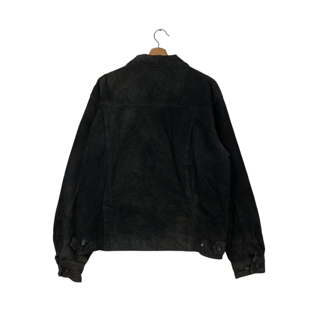 Japanese Brand 🔥VINTAGE GENUINE LEATHER JACKET XENON MEN ISSEY MIYAKE Size US L / EU 52-54 / 3 - 10 Thumbnail