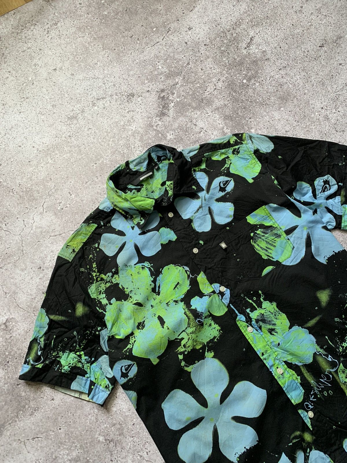 Quiksilver Quiksilver Hawaii Floral Shirt Size XL Size US XL / EU 56 / 4 - 2 Thumbnail