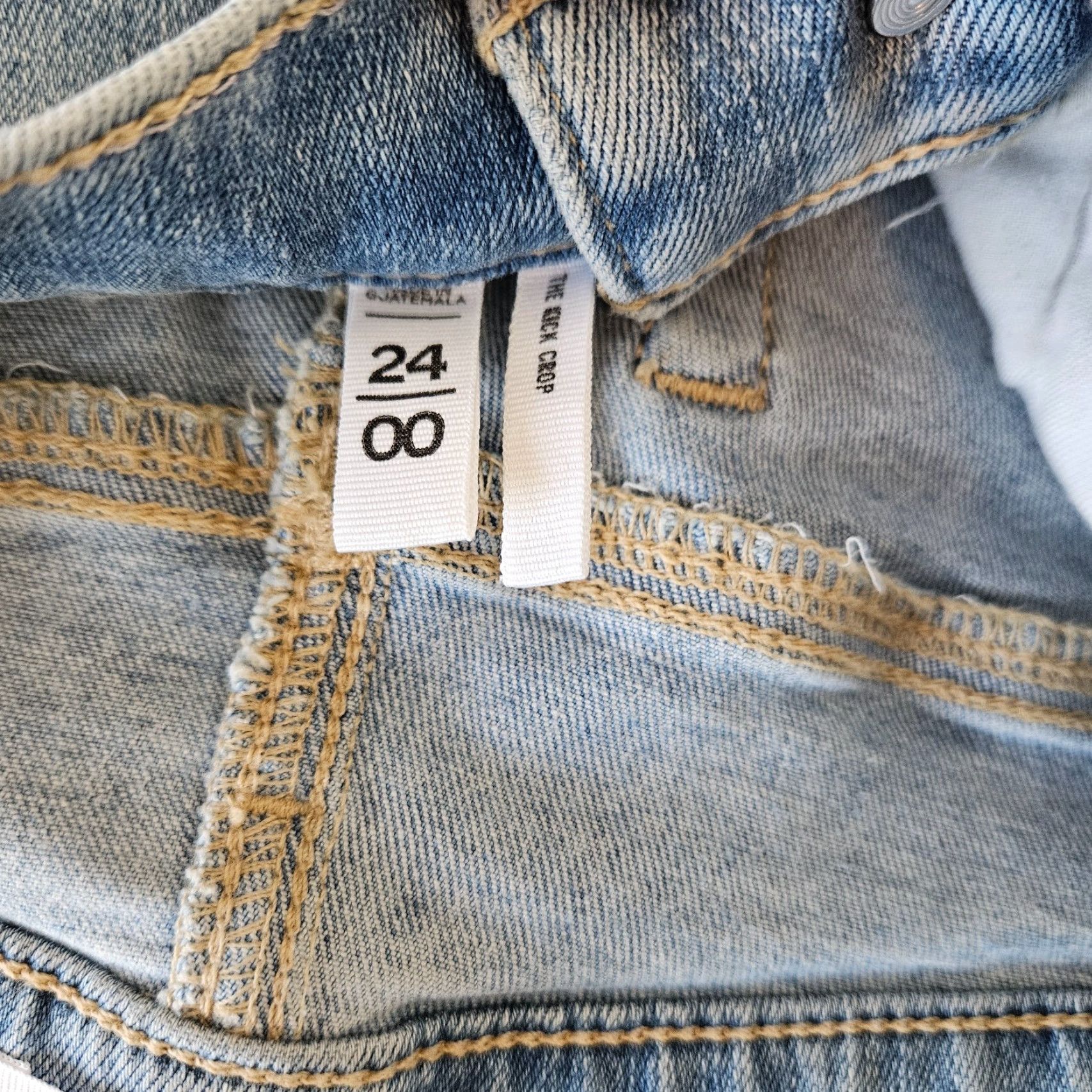 Loft **Ann Taylor LOFT Womens Blue Crop Jeans Size 00** User: **Ann Taylor LOFT Womens Blue Crop Jeans Size 00** Size 24" / US 00 / IT 34 - 7 Thumbnail