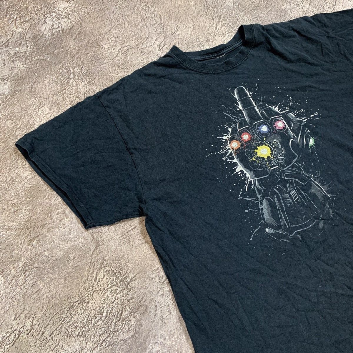 Vintage Vintage 90s Faded Graphic Tee Dark Humor Streetwear Baggy XL Size US XL / EU 56 / 4 - 3 Thumbnail