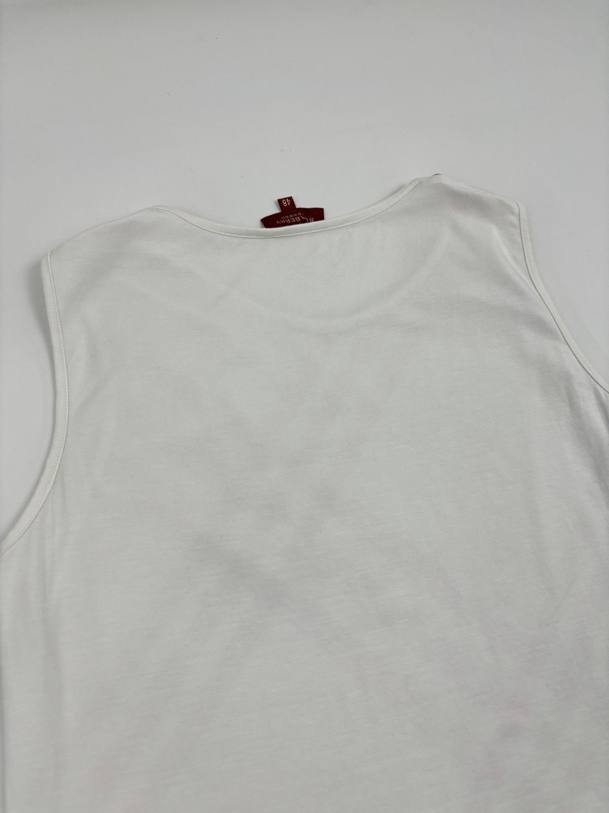 Burberry Y2K Prorsum London Monogram Print Nova Check Sleeveless Tank Top Blouse T-Shirt 48 Size M / US 6-8 / IT 42-44 - 11 Thumbnail