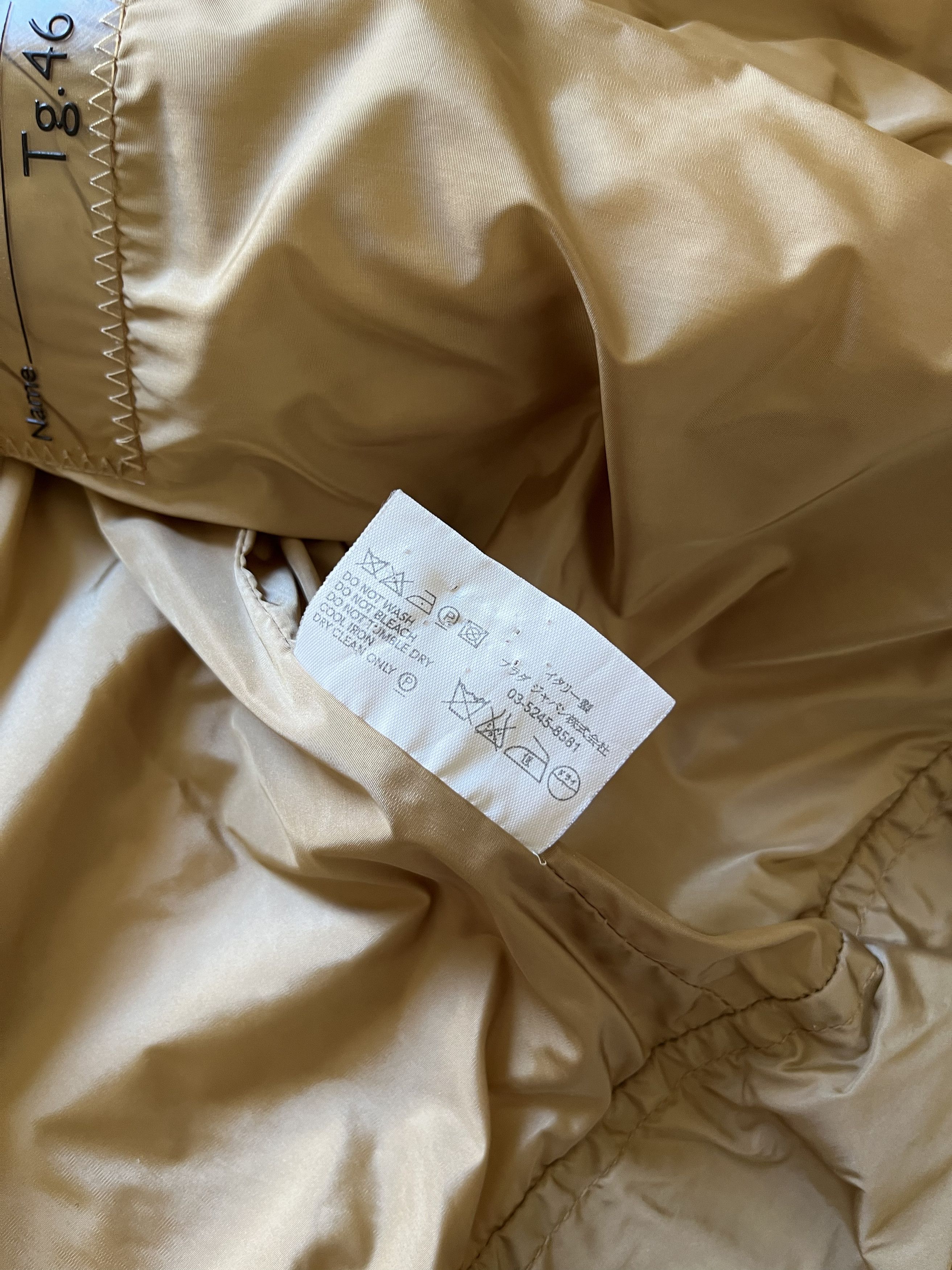 Prada Prada SGV292 beige padded nylon jacket Size US S / EU 44-46 / 1 - 7 Thumbnail