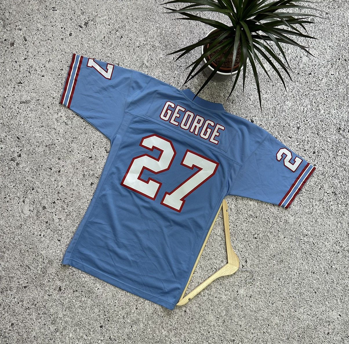Mitchell & Ness × Vintage Mitchell & Ness Eddie George American Football NFL Jersey Size US M / EU 48-50 / 2 - 2 Thumbnail