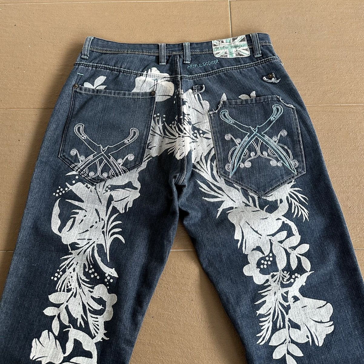Artful Dodger Vintage Artful Dodger Jesse Pinkman Y2K Denim Jeans Size 36 Size US 36 / EU 52 - 6 Thumbnail