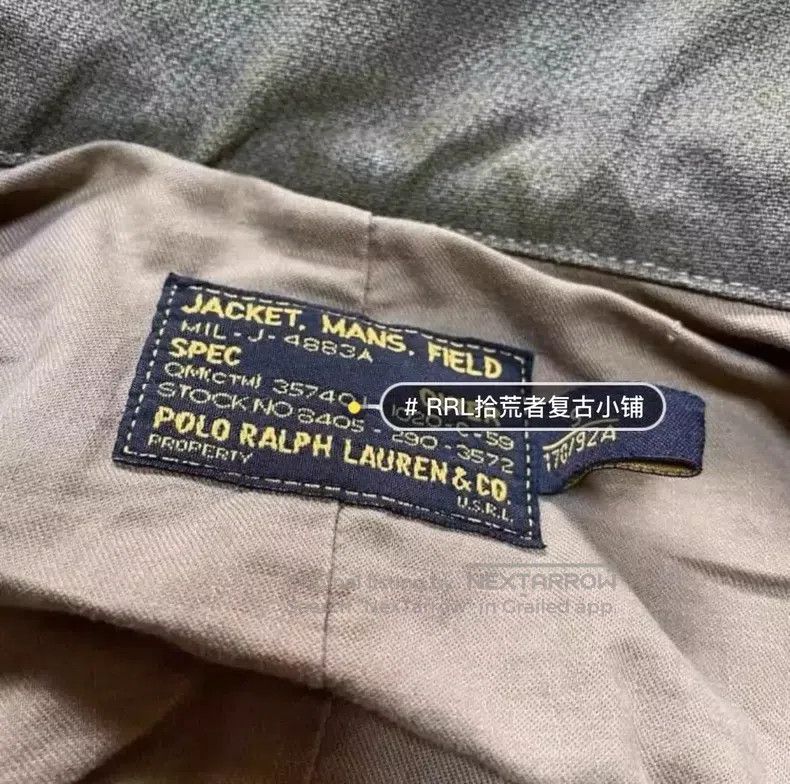 RRL Ralph Lauren RRL Ralph Lauren Premium old pepper salt M65 M51 M43 Size US S / EU 44-46 / 1 - 6 Thumbnail