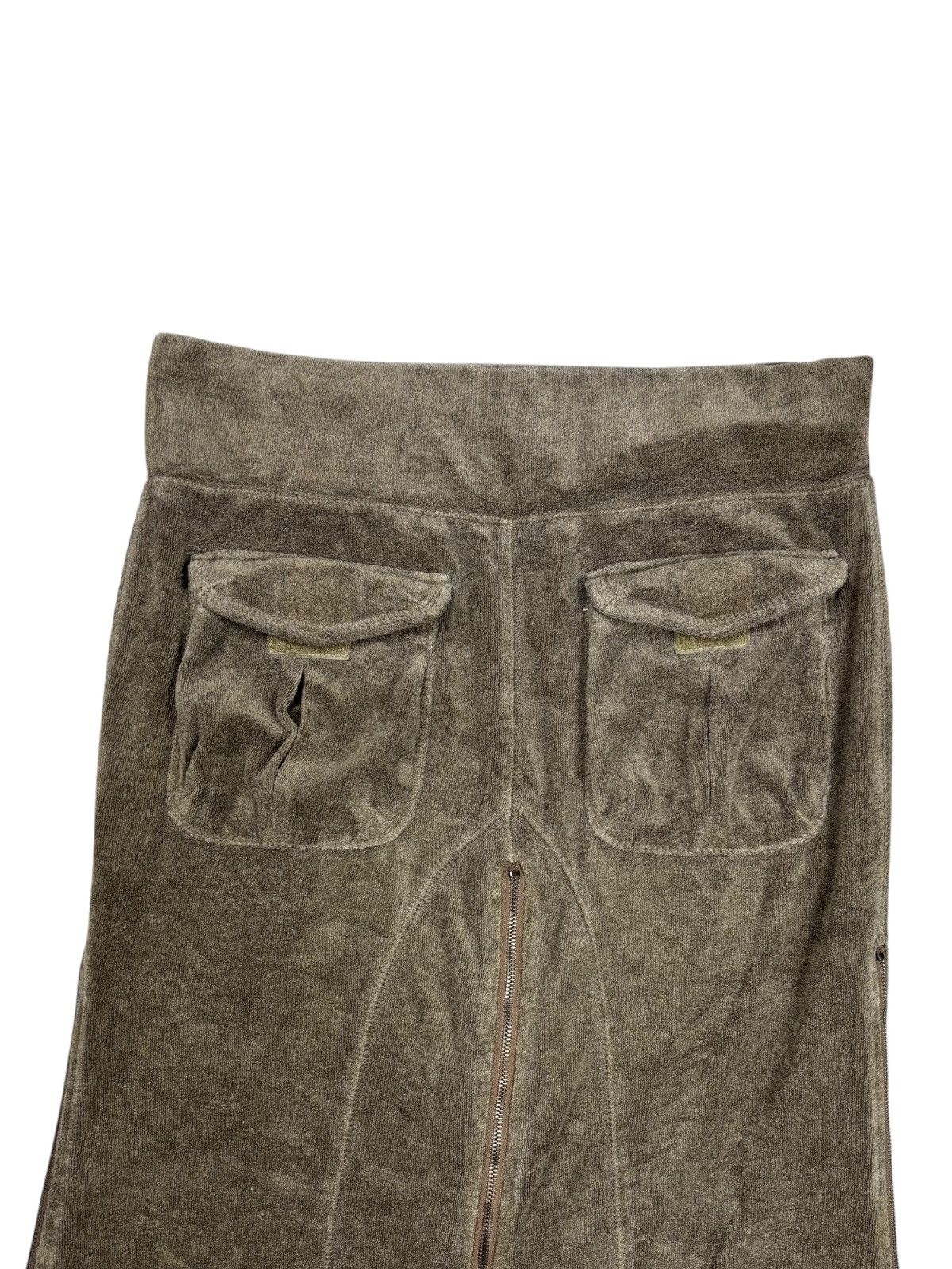 GOA 2000s GOA - Apocalypse Style Velvet Skirt Size 29" - 10 Thumbnail