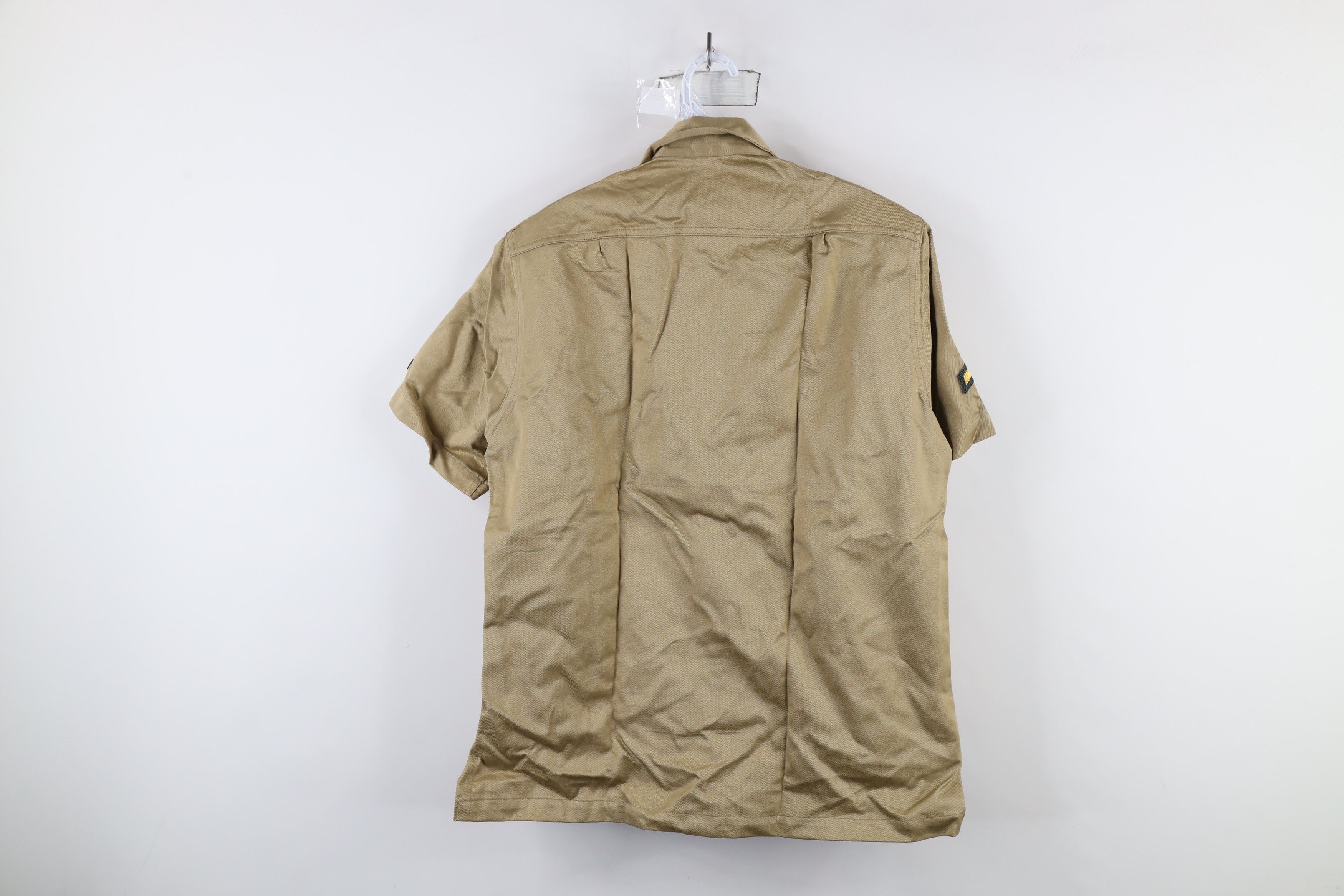 Vintage Vintage 50s Korean War Short Sleeve Button Shirt USA Size US M / EU 48-50 / 2 - 12 Thumbnail