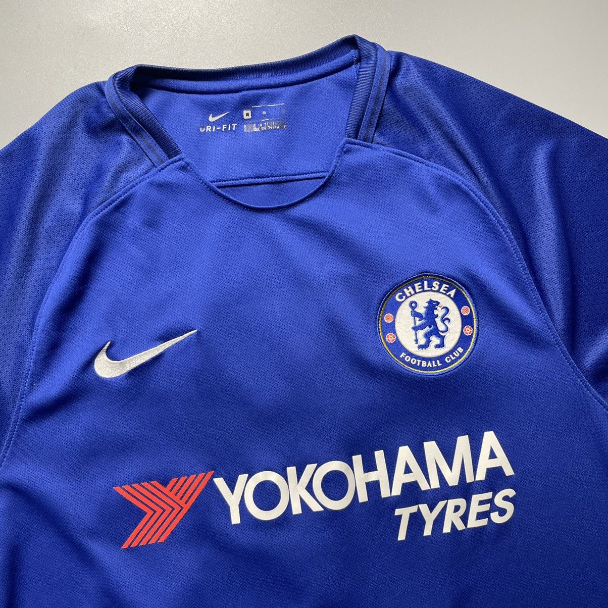 Nike × Vintage CHELSEA NIKE 2017/2018 FOOTBALL HOME SOCCER JERSEY #10 Size US M / EU 48-50 / 2 - 3 Thumbnail