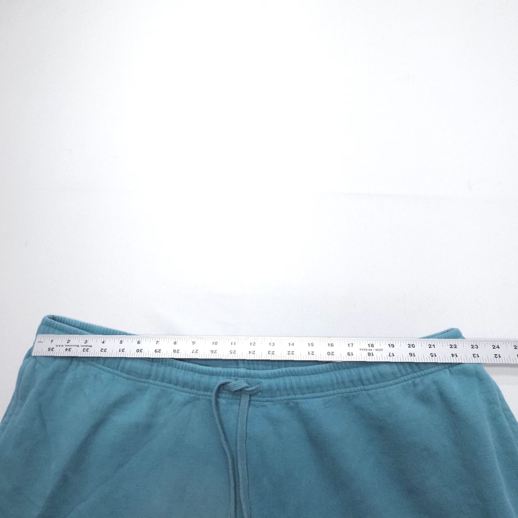 Lands' End Lands' End Fleece Sweatpants Joggers Plus Size 3X Green Soft Elastic Waist 26"ins Size 40" / US 18 - 6 Thumbnail