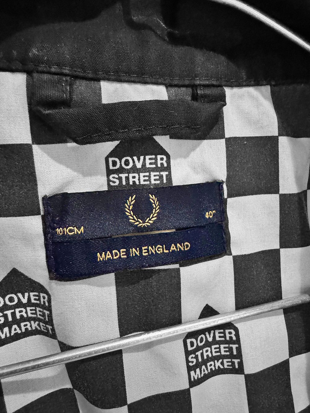 Dover Street Market × Fred Perry Dover Street Market x Fred Perry Checkerboard Jacket Size US M / EU 48-50 / 2 - 9 Thumbnail