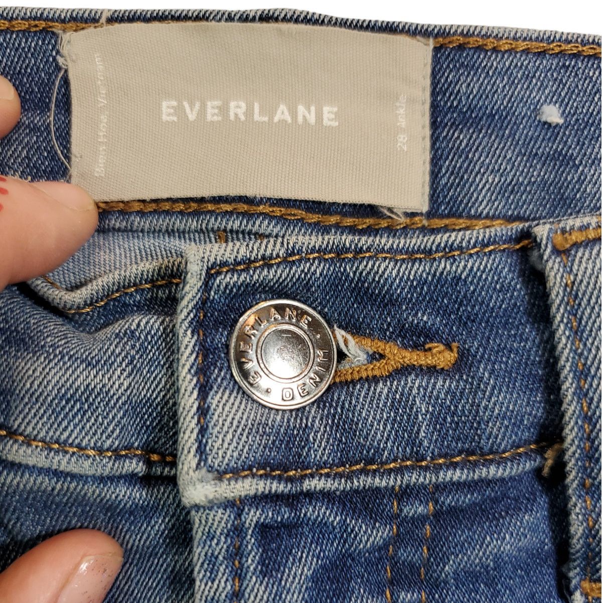 Everlane Everlane | High Rise, Ankle Jeans | Size 28 Size 28" / US 6 / IT 42 - 4 Thumbnail
