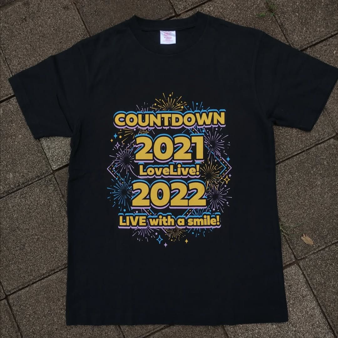 Anime Love Live! Countdown 2021-2022 Anime Tee Size US S / EU 44-46 / 1 - 1 Thumbnail