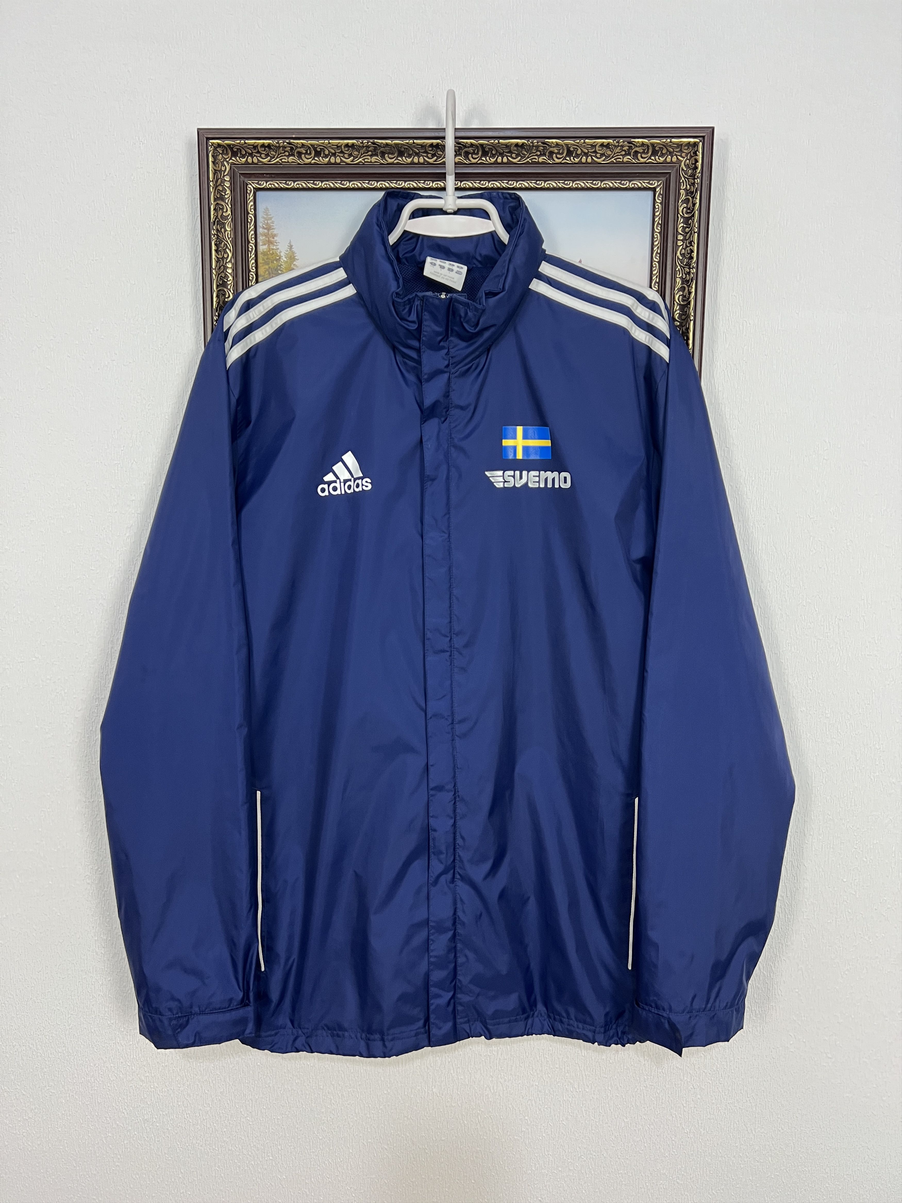 Adidas × Vintage 90s Adidas Vintage Track Jacket Hooded like