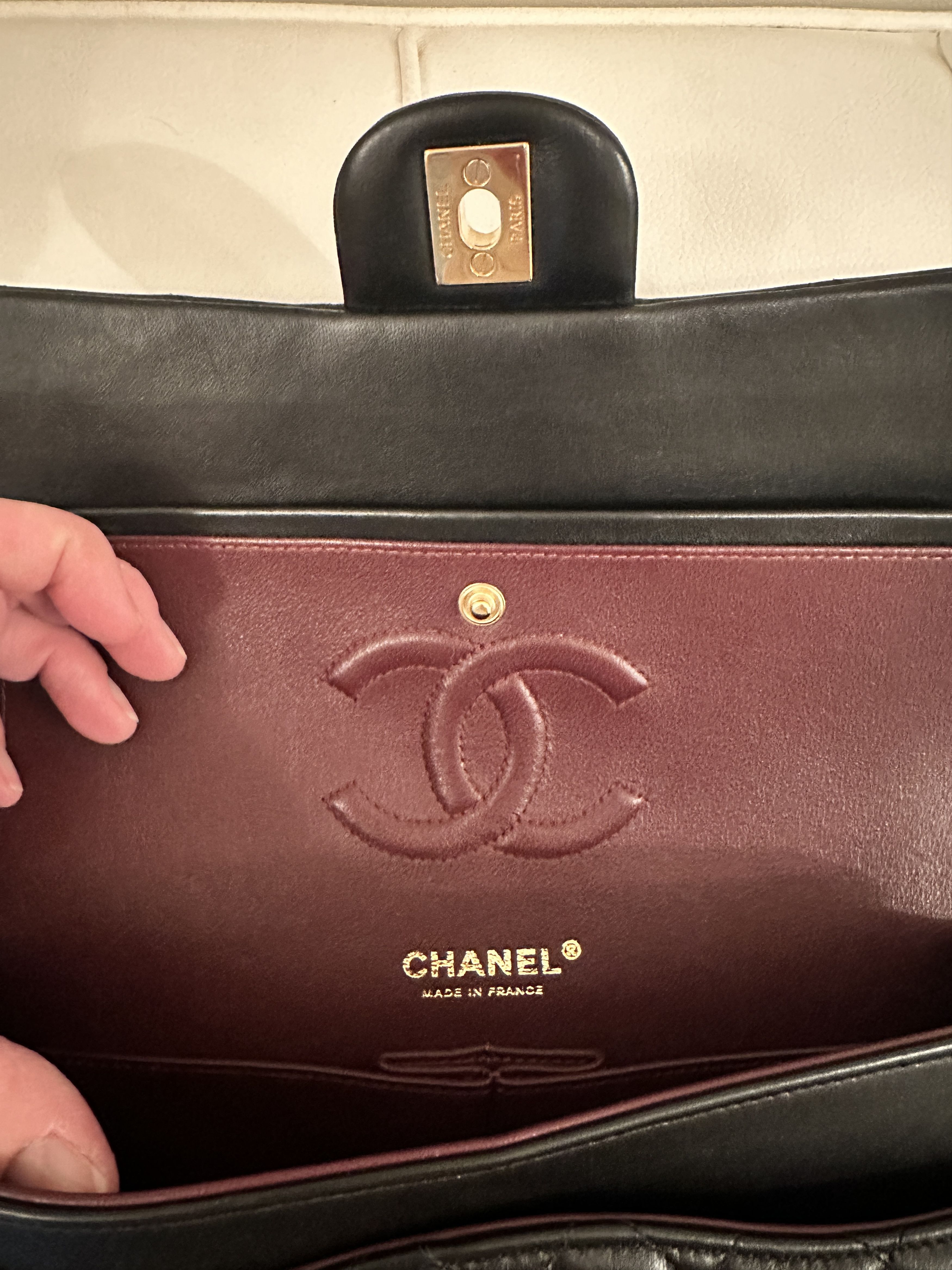 Chanel Chanel Classic double flap lambskin medium Size ONE SIZE - 17 Thumbnail