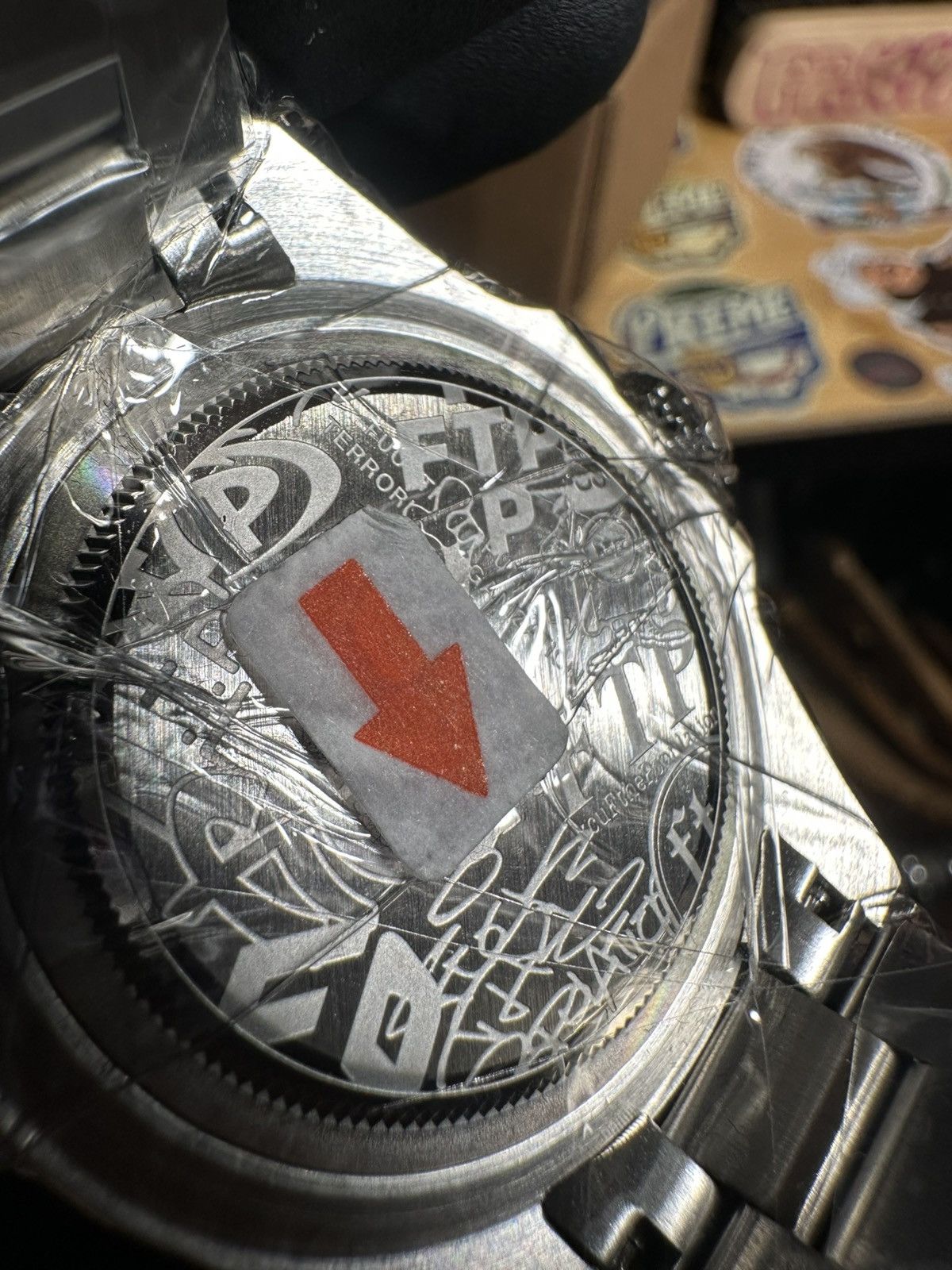 Fuck The Population FTP movement time piece 2025 bsfu ftp DS. Sealed Size ONE SIZE - 5 Thumbnail