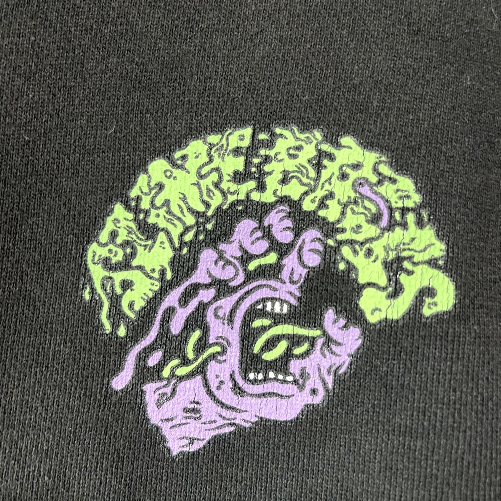 Vintage Santa Cruz Hoodie Mens M Black Slime Balls Speed Wheels Skateboard Pullover Graphic Print Logo Winter Outdoor Grunge Retro Size US M / EU 48-50 / 2 - 4 Thumbnail