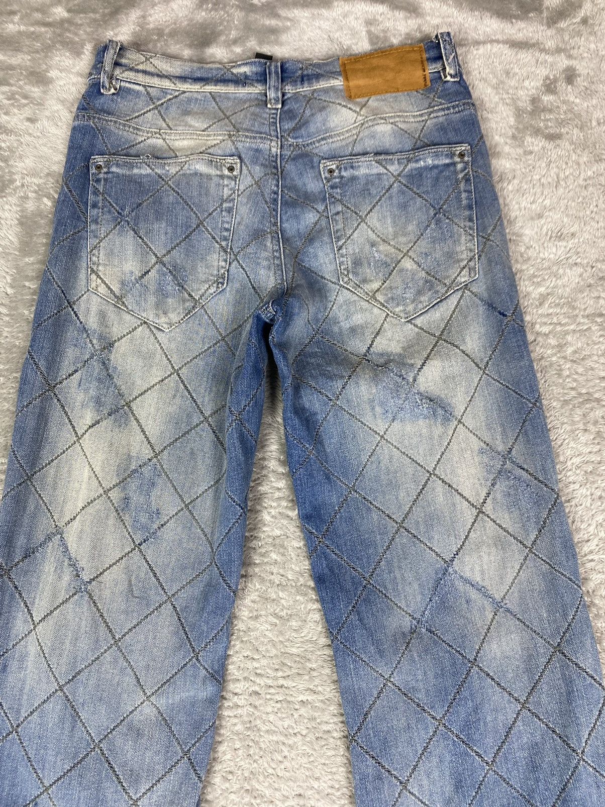 Diesel Diesel Black Gold Flared Distressed Jeans. S0122 Size 26" / US 2 / IT 38 - 13 Thumbnail