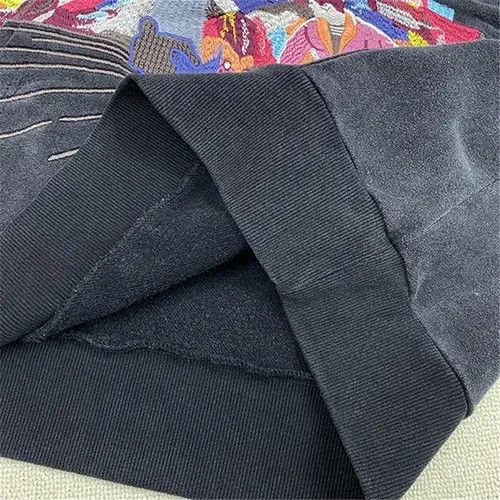 Japanese Brand Mayuko x Egawa Black Color Embroidered hoodie with eyes Size US L / EU 52-54 / 3 - 7 Thumbnail