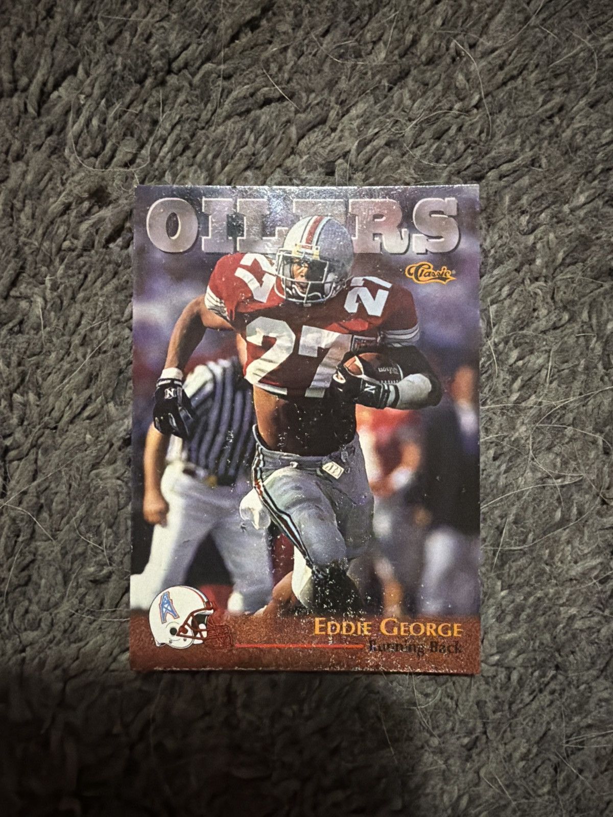 NFL 1996 Classic #13 Eddie George Card Size ONE SIZE - 1 Thumbnail