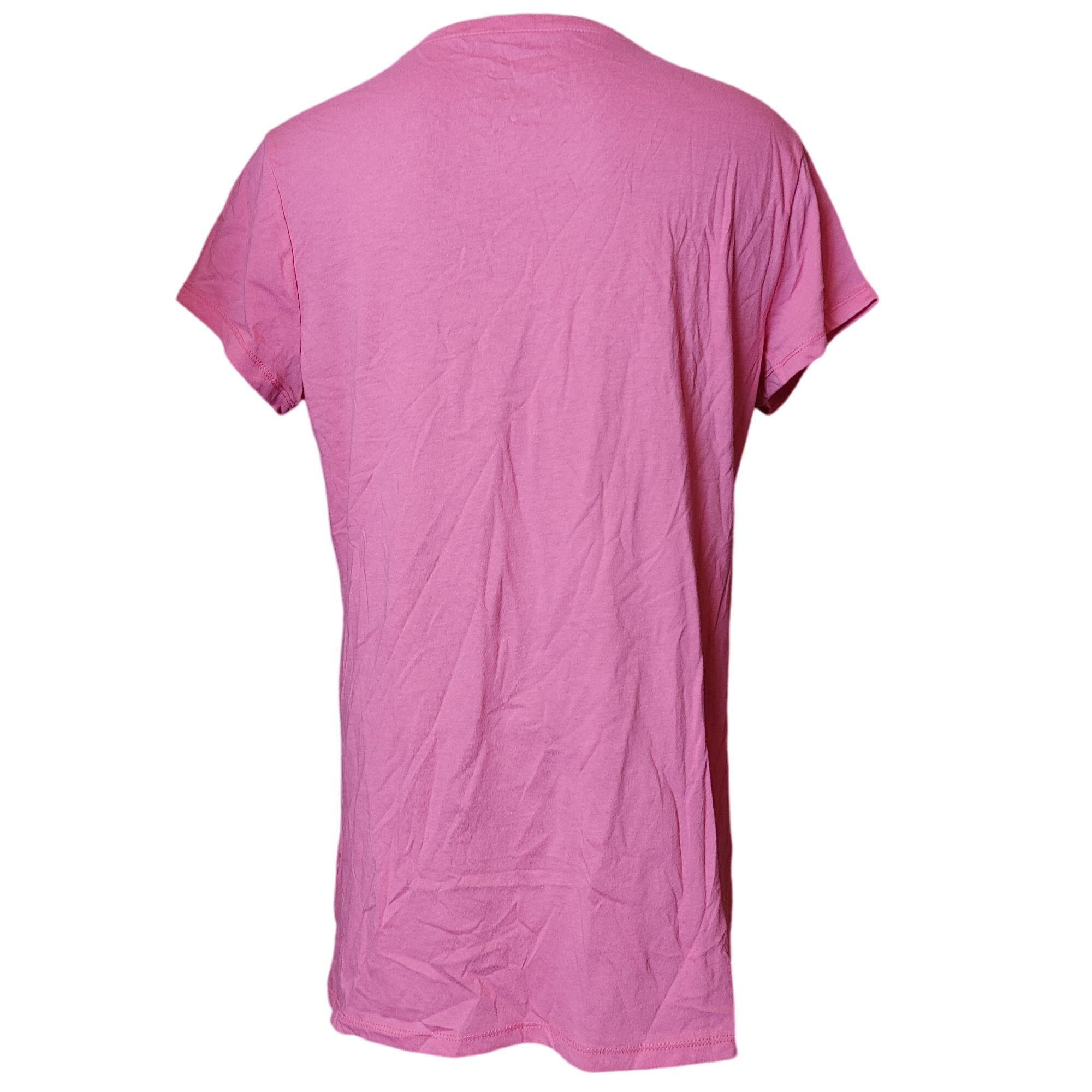 Other NO BOUNDARIES NOBO Womens XXL Pink Basic Casual Short Sleeve Size XXL / US 16-18 / IT 52-54 - 2 Thumbnail