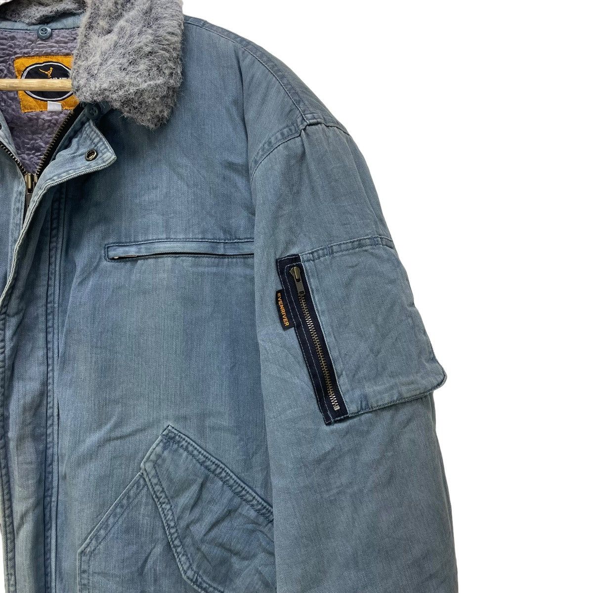 Buzz Rickson's × Japanese Brand 💥Vintage Japanese Brand Evenriver Bomber Army Style Jacket Size US M / EU 48-50 / 2 - 6 Thumbnail