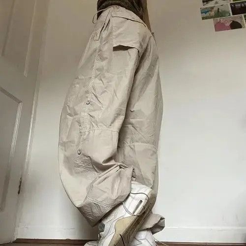 Japanese Brand × Vintage Women Casual Baggy Cargo Pant Spring Size 30" / US 8 / IT 44 - 2 Thumbnail