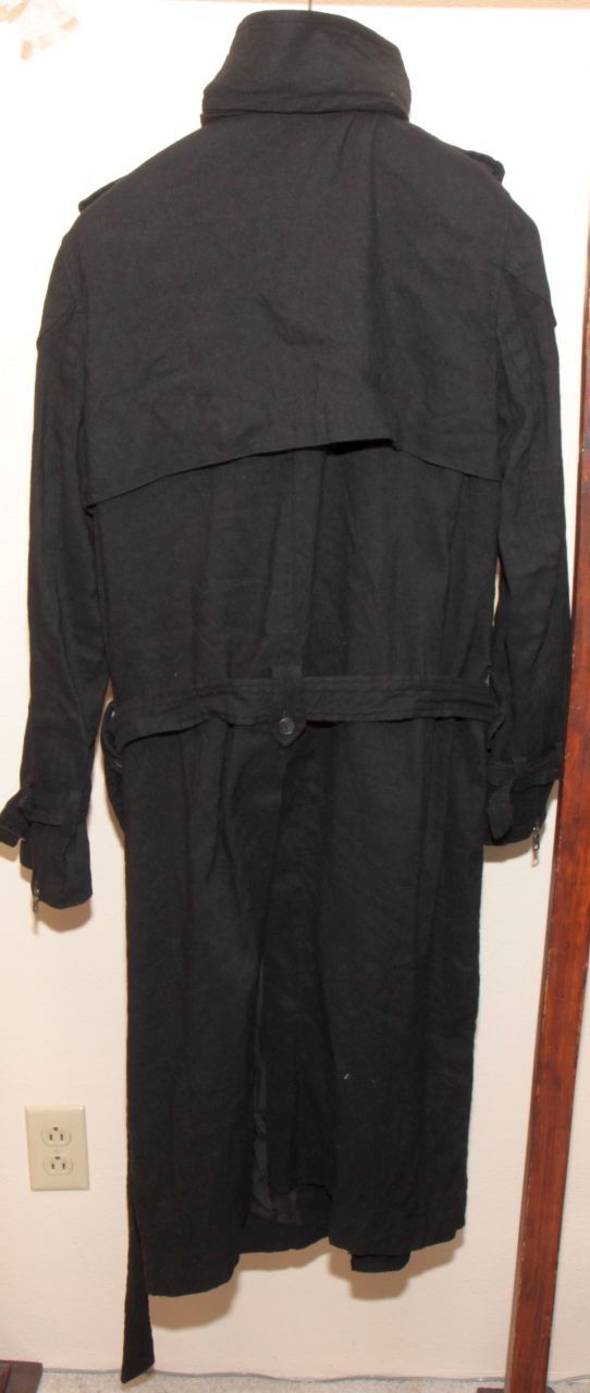 The Viridi-anne VI-717-6 Belted Zip Trench Coat Size US M / EU 48-50 / 2 - 4 Thumbnail