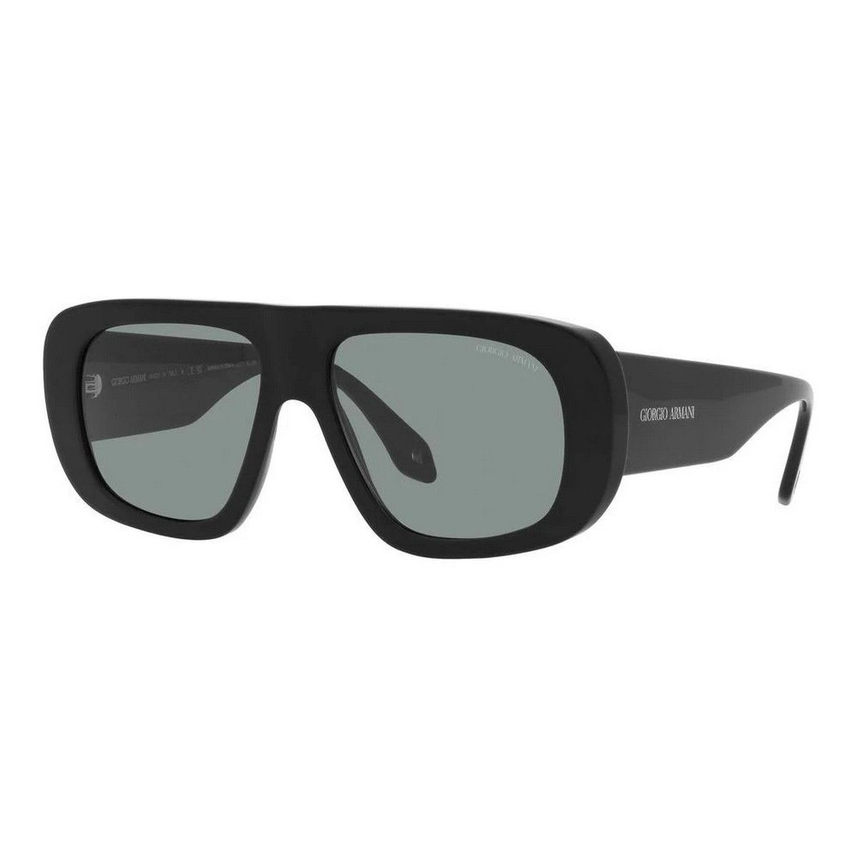 Giorgio Armani GIORGIO ARMANI black pillow shape oversize sunglasses Size ONE SIZE - 1 Thumbnail