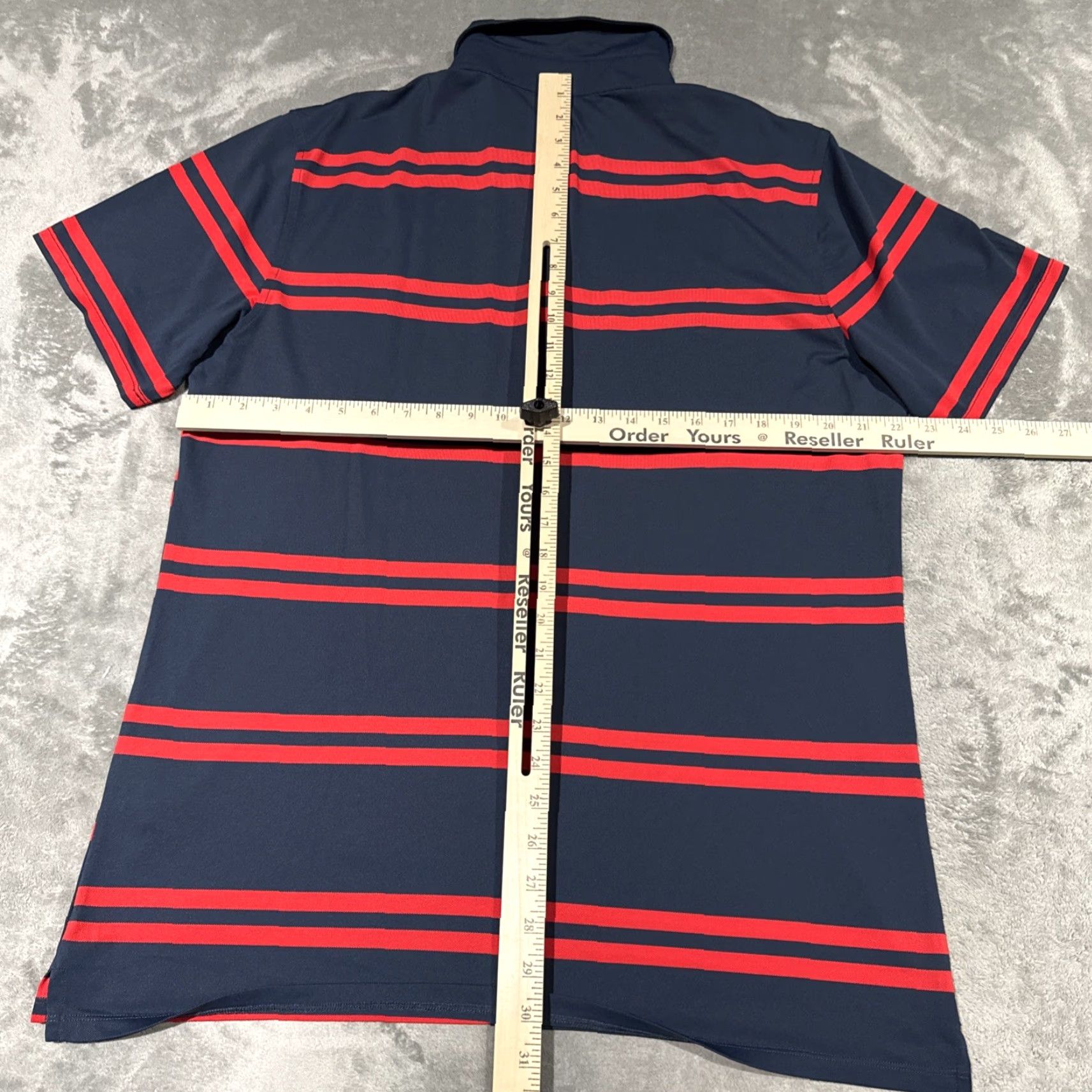 G/FORE **G/FORE Golf Polo XL Blue Striped Mens** User: **G/FORE Golf Polo Shirt XL Blue Striped Mens** Size US XL / EU 56 / 4 - 6 Thumbnail