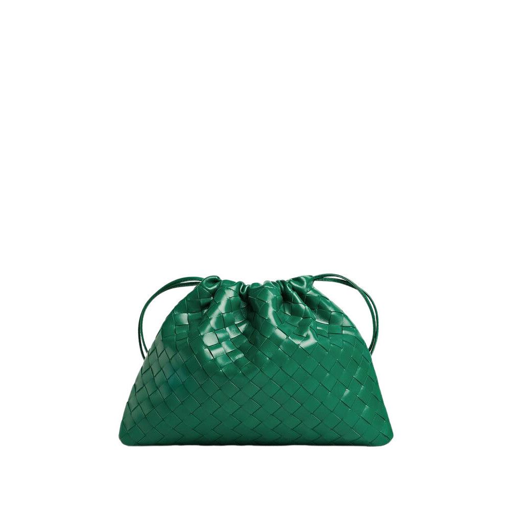 Bottega Veneta BOTTEGA VENETA Dustbag Medium $2600 Jungle Intrecciato Leath Size ONE SIZE - 1 Thumbnail