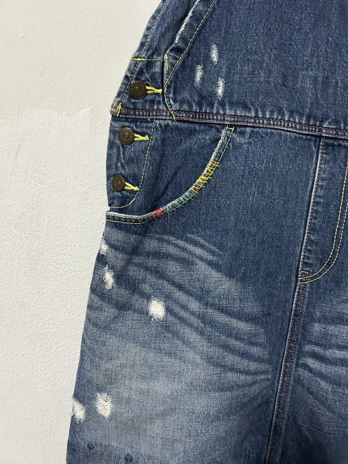 Issey Miyake Vintage tsumori chisato issey miyake distressed overall Size US L / EU 52-54 / 3 - 4 Thumbnail