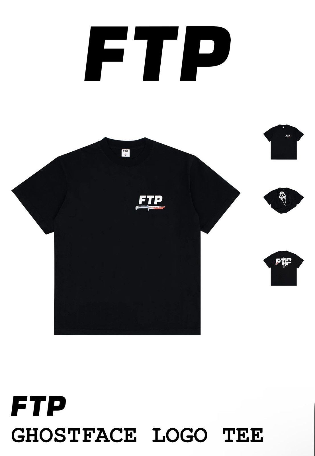 Fuck The Population FTP Ghost Face tee 2XL Size US XXL / EU 58 / 5 - 3 Thumbnail
