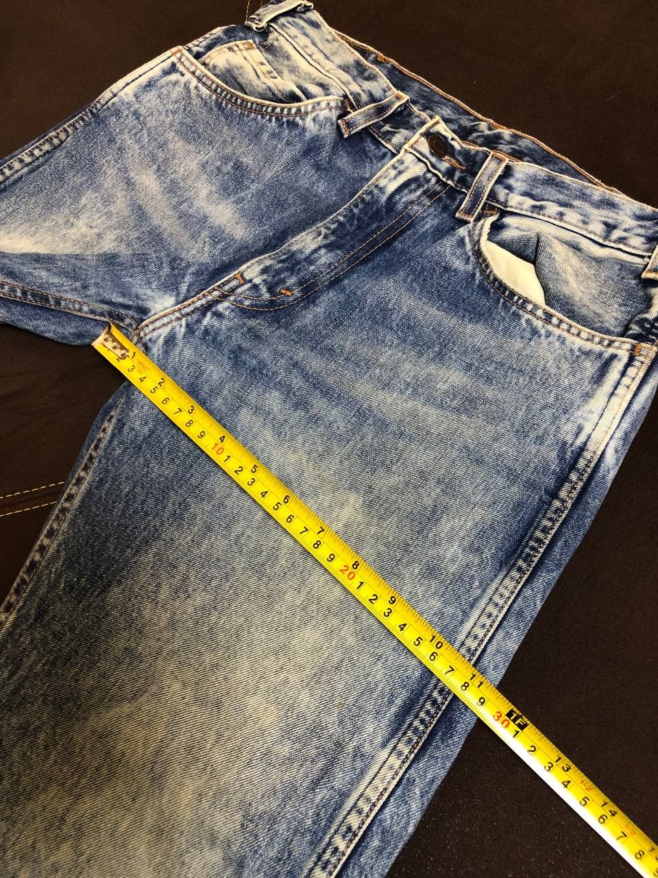 Levi's Vintage Levi's 505 Acid Wash Boot Cut Jeans Size US 32 / EU 48 - 14 Thumbnail