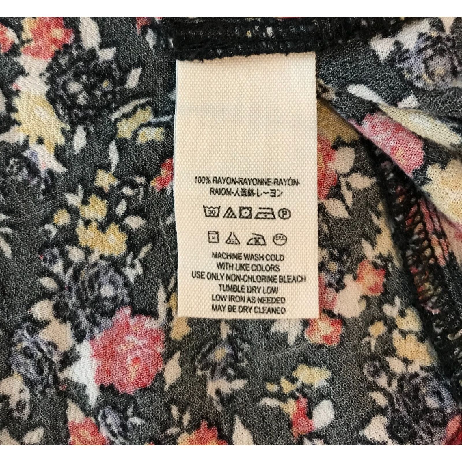 Free People Free People Wildflower Fields Henley Bohemian Tunic Size XS / US 0-2 / IT 36-38 - 9 Thumbnail