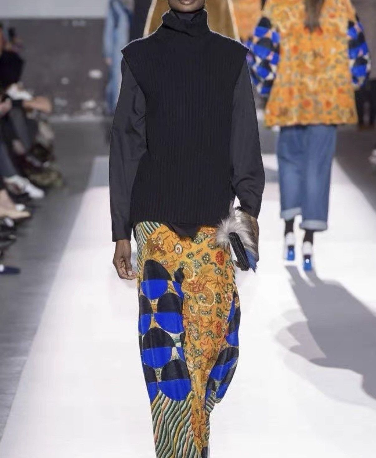Dries Van Noten Dries Van Noten Wool Turtleneck Vest Size L / US 10 / IT 46 - 2 Thumbnail