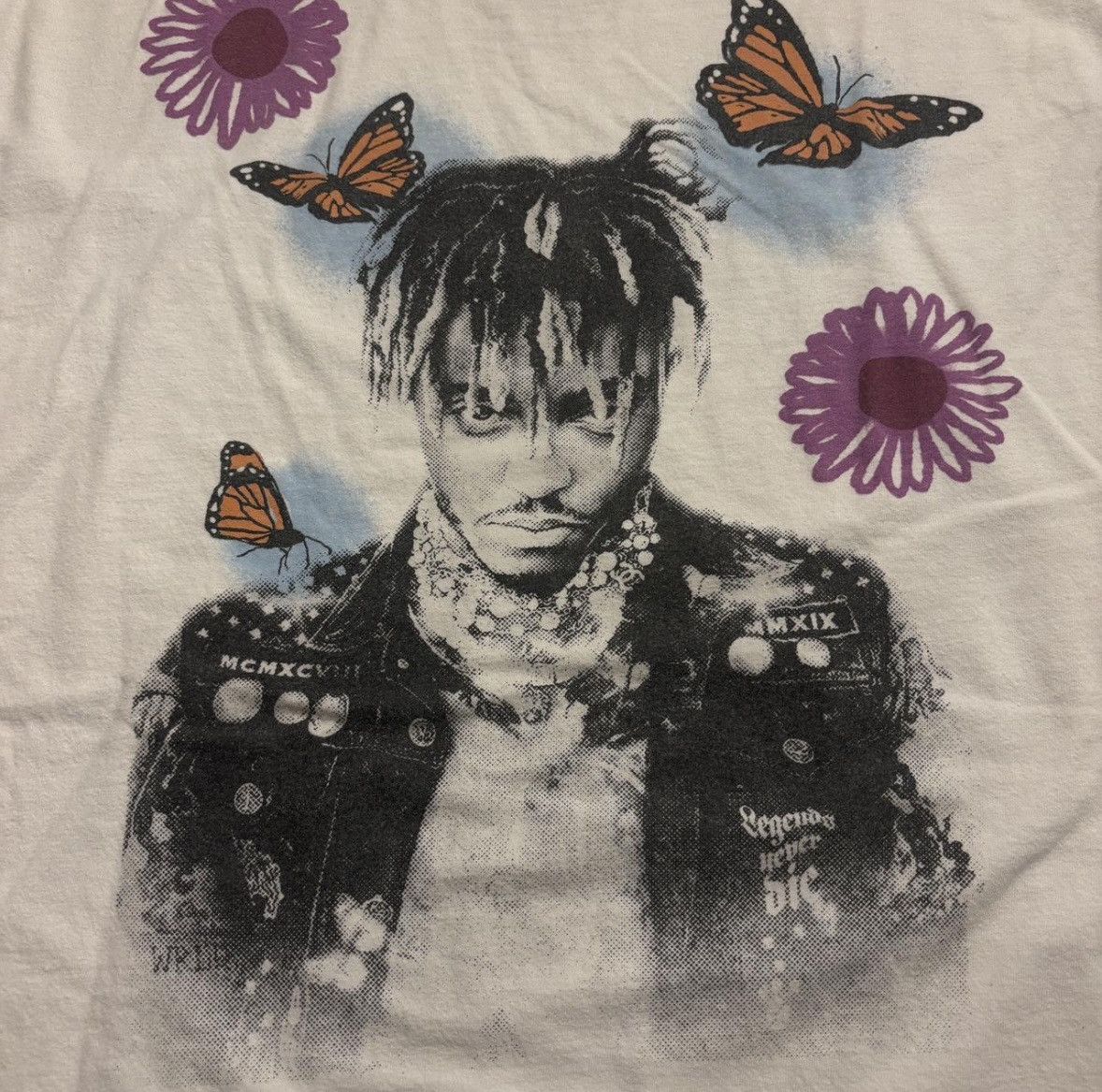 999 Club Juice WRLD LND white t-shirt Size US L / EU 52-54 / 3 - 3 Thumbnail